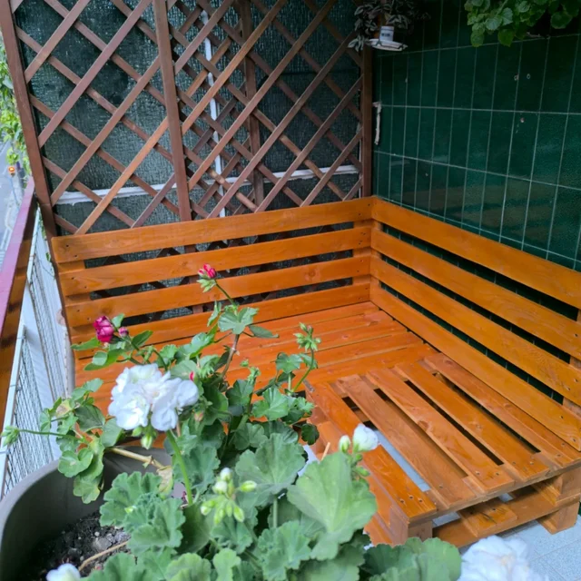 Sofá de palets