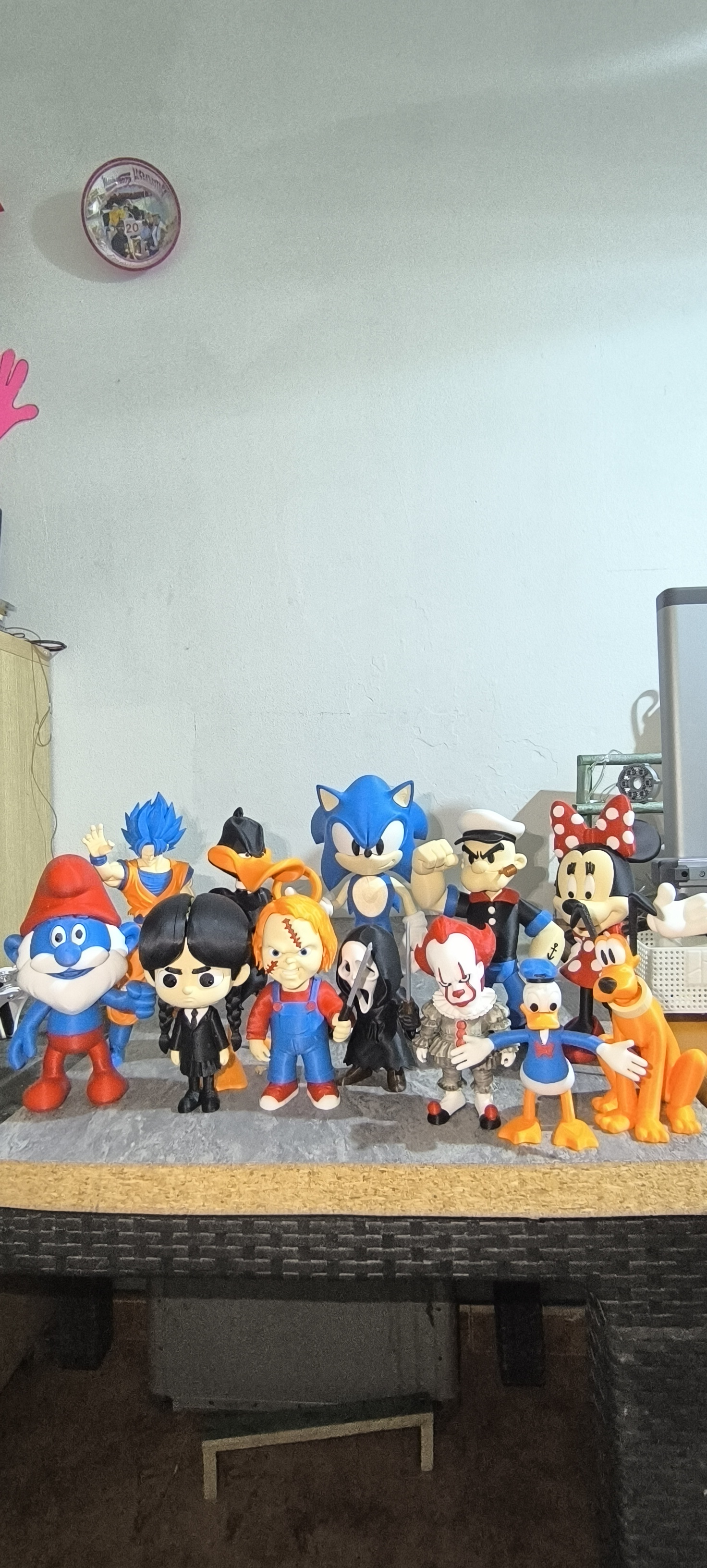 Muñecos coleccion — Decoración 3D en Barcelona
